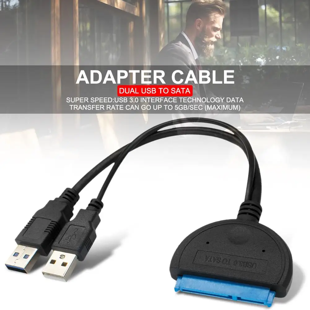 Кабель адаптер USB 3 0 к Sata внешний для жесткого диска 2 5 дюйма кабель конвертер