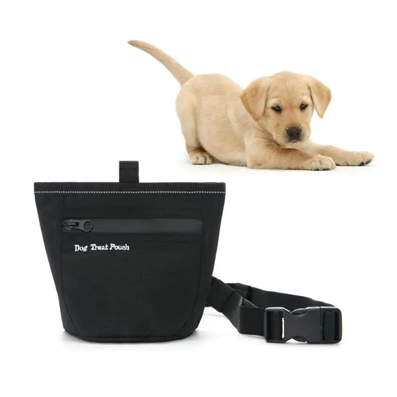 1 шт. сумка для лакомства домашних животных портативная Регулируемая еды