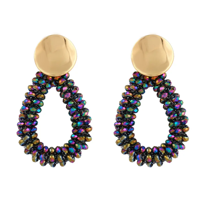Новые модные ювелирные изделия Boho серьги с кисточками из бисера женские богемные длинные кисточки с бахромой женские подарки