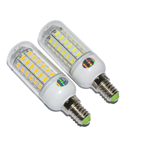 SMD 5730 E27 E14 Светодиодная лампа 5730SMD светодиодные лампы Кукуруза 24 36 48 56 69 72