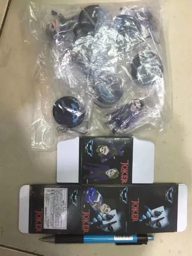 5 шт./компл. экшн фигурка Темного рыцаря Джокера из ПВХ Коллекционная модель