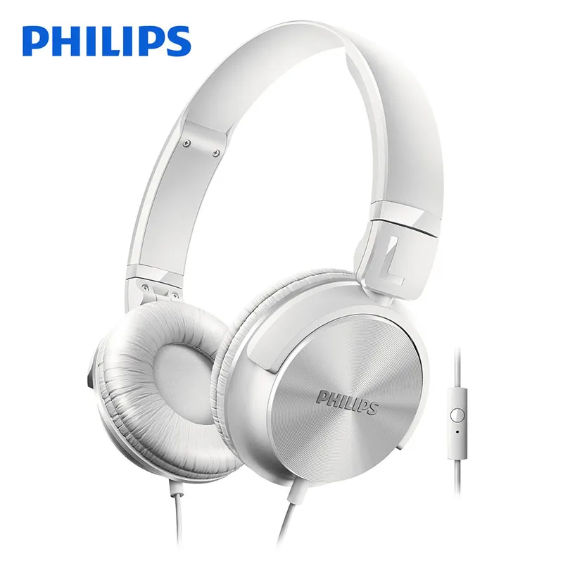 Оригинальные Проводные Наушники Philips SHL3065 с микрофоном шумоподавлением повязкой