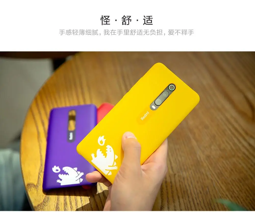 100% Genuine Original Redmi K20 Pro Case Strange force Devil Hard PC Protective Back Cover For Monster Specail Edition |