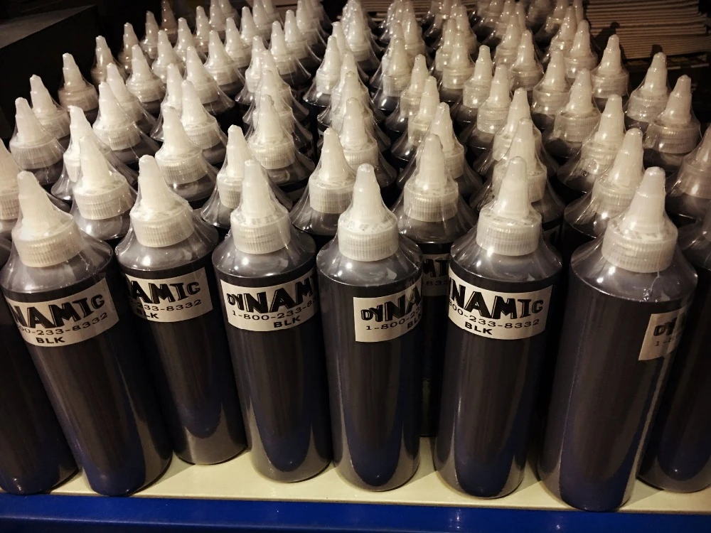 2019 новая 1 бутылка черная динамическая татуировка чернила 250 мл 330 г Перманентный