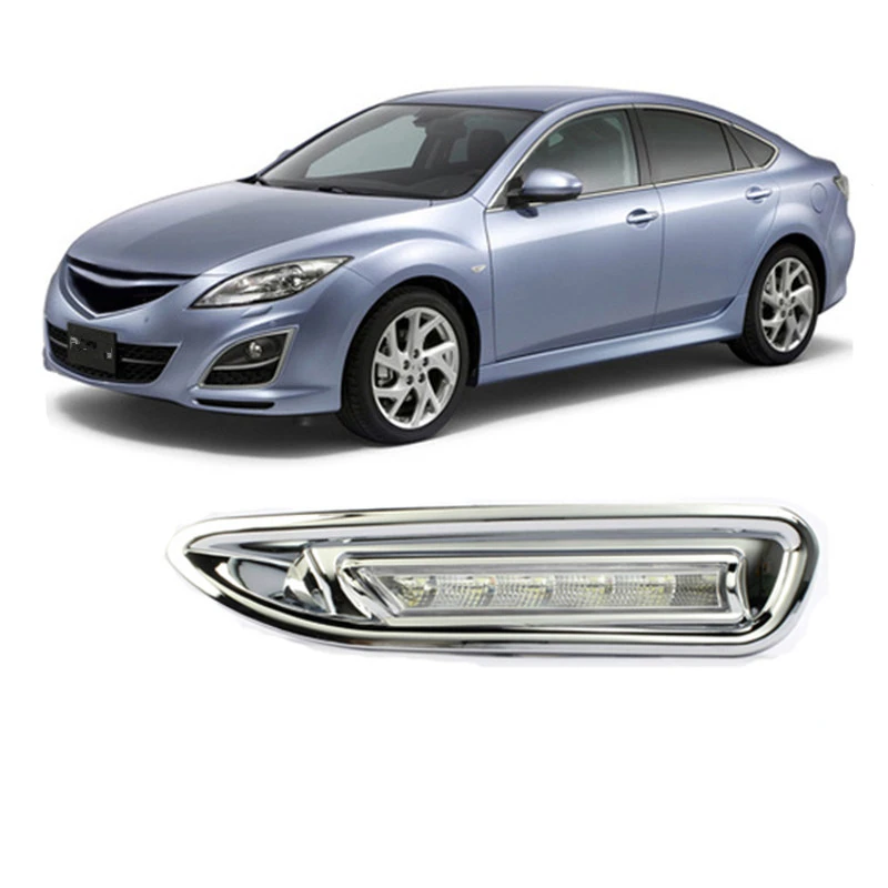 

Tcart DRL For Mazda 3 corewing DRL Daytime running light Special Car DRL 8 LED DRL for Mazda 3 2010-2013 car light Free shipping