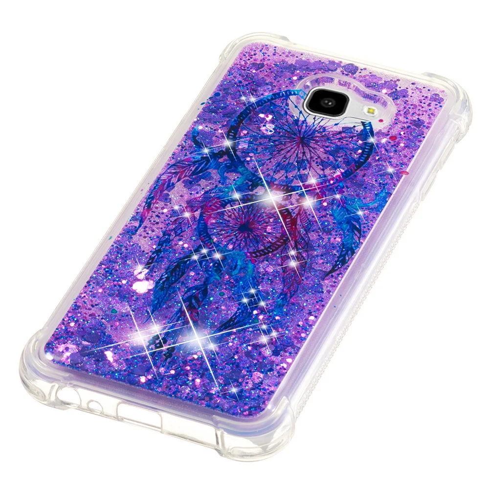 Жидкий 3D чехол с единорогом для Samsung Galaxy J4 Plus 2018 J6 Prime S9 S10e S10 Etui Hoesjes|Бамперы| |