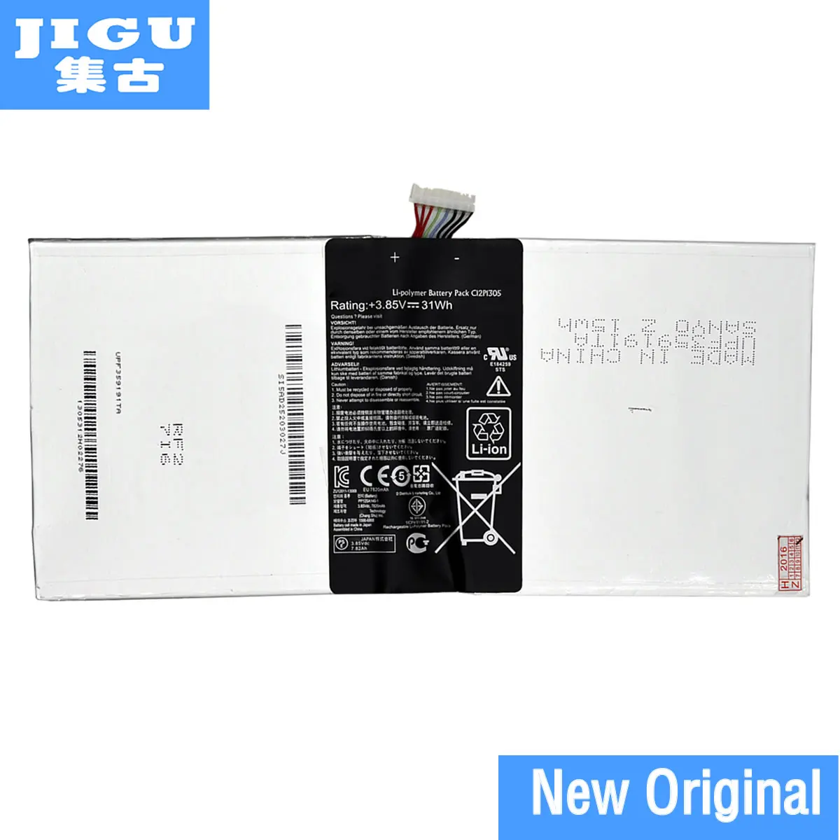 JIGU C12P1305 Оригинальный аккумулятор для ноутбука Asus Transformer Pad TF701T K00C|original laptop battery|laptop