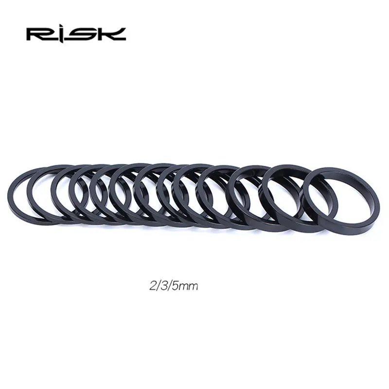 RISK алюминиевый сплав 7075 CNC 2/3/5 мм велосипедная опора для руля MTB Регулировочная
