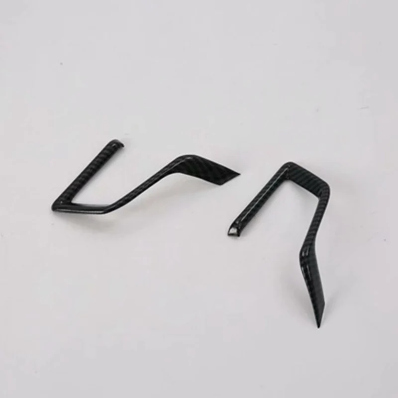 2 шт. карбоновое волокно рулевое колесо рамка Накладка для SUBARU Forester 2019