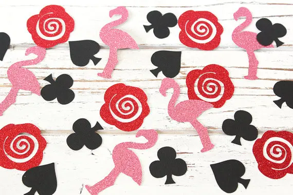 Настольное украшение Алиса в стране чудес с фламинго розой и блестками | Дом сад