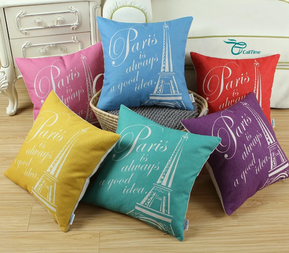 2 шт CaliTime декоративные подушки Подушка раковина чехол домашний диван автомобиль