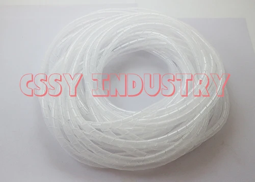 

2017 Бесплатная доставка 4 мм Спиральные упаковочные ленты белого и черного цвета