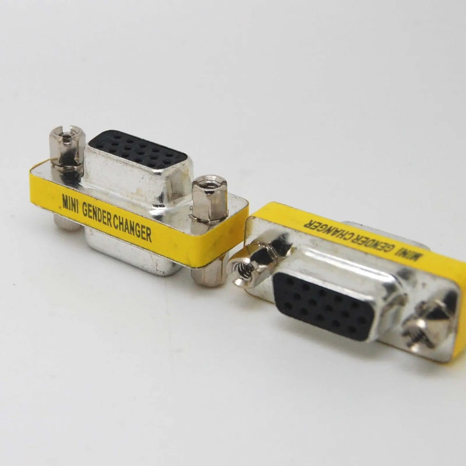

15-контактный переходник HD SVGA VGA (гнездо) на VGA (гнездо) F/F для смены пола 15-контактный Новый