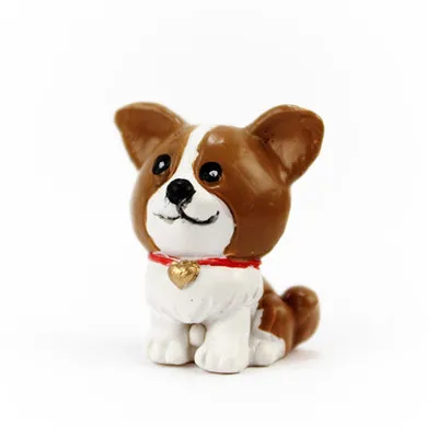 Распродажа~ 1 шт beagle/harrier/собака/щенок/Сказочный Садовый Гном/мох Декор террариума/ремесла/Бонсай/бутылка сад/домашний декор стола/r021-036 - Цвет: Темный хаки
