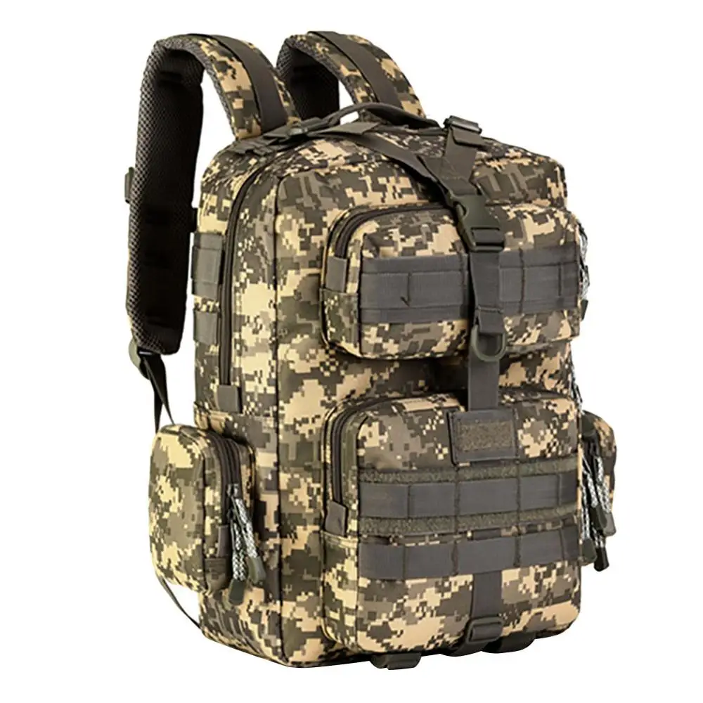 ACU Camouflage Военная Тактическая Сумка, Штурмовой Рюкзак, армейский, Molle, водонепроницаемый, «Жук», сумки, рюкзак, маленький рюкзак для улицы, Походов, Кемпинга - Цвет: ACU Camouflage