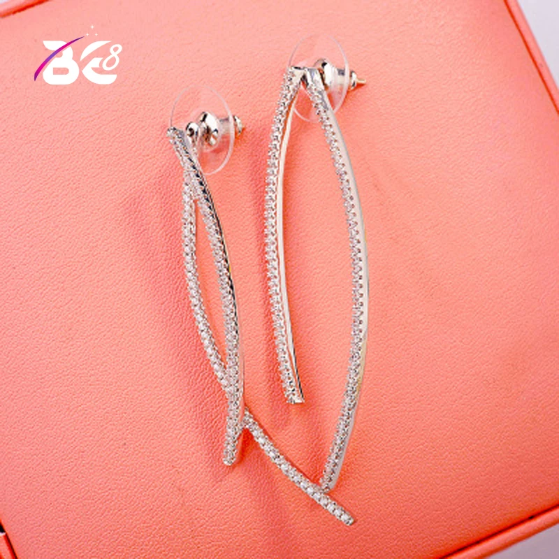 

Be 8 Hot Sale New Fashion Statement Earring Cross Stud Earrings for Woman Jewelry pendientes mujer moda 2018 E655