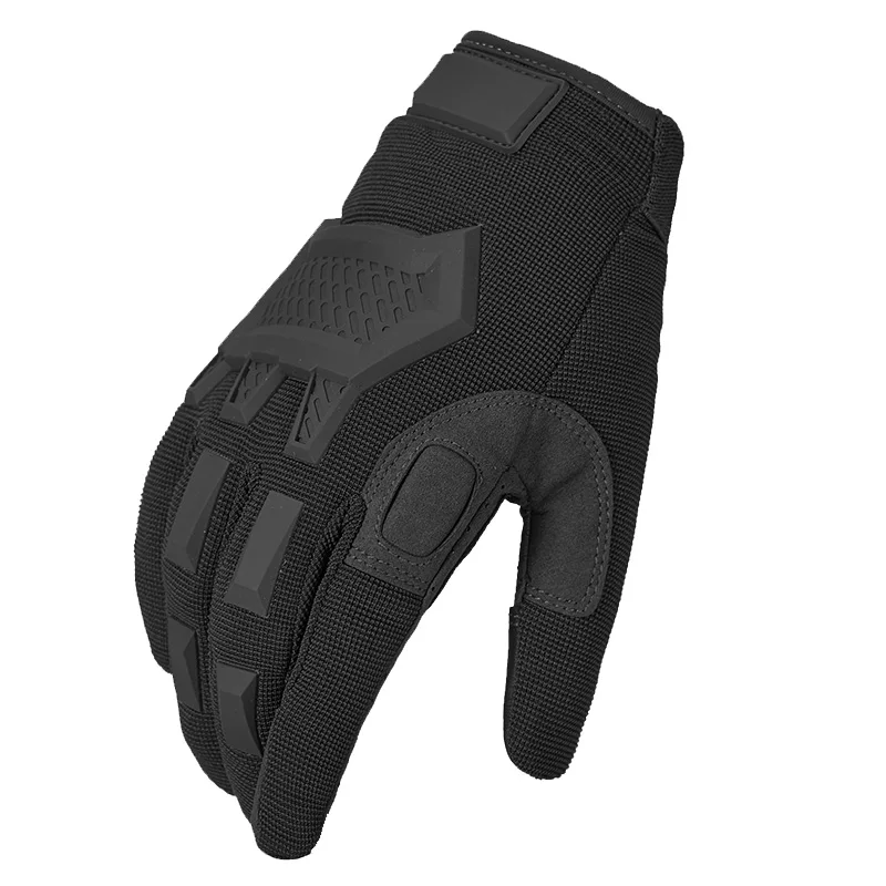 Black Refire gear, полный палец, тактические перчатки для мужчин, американские армейские военные перчатки, Военные рукавицы, противоскользящие велосипедные перчатки с сенсорным экраном - Цвет: Black