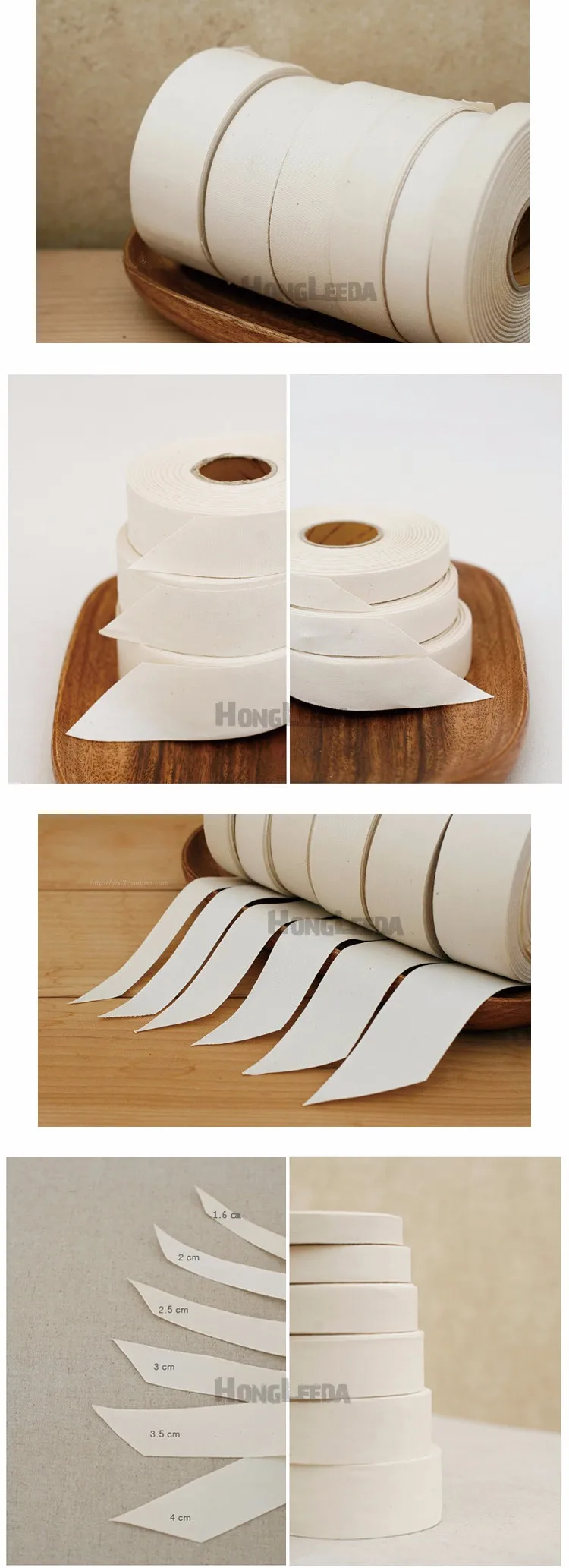 1cm-4cm15yards/S lot 40 s чистый натуральный хлопок тесьма/смещения связывания ленты/для Diy мешок, ремесленные проекты