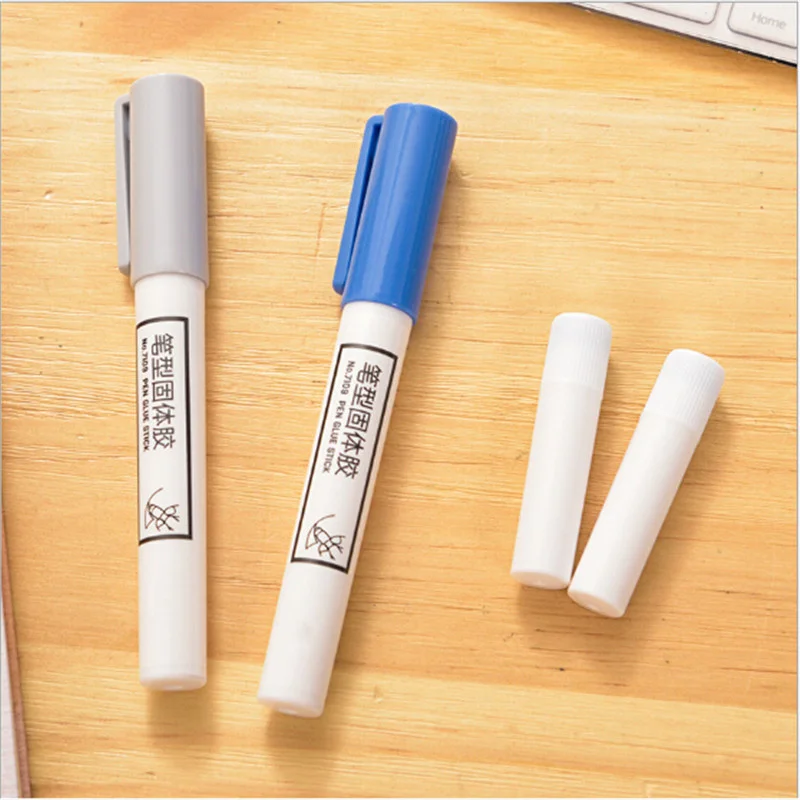 1 Набор Ручка Форма клей карандаш с запасной Клей Инструменты сделай сам школьные