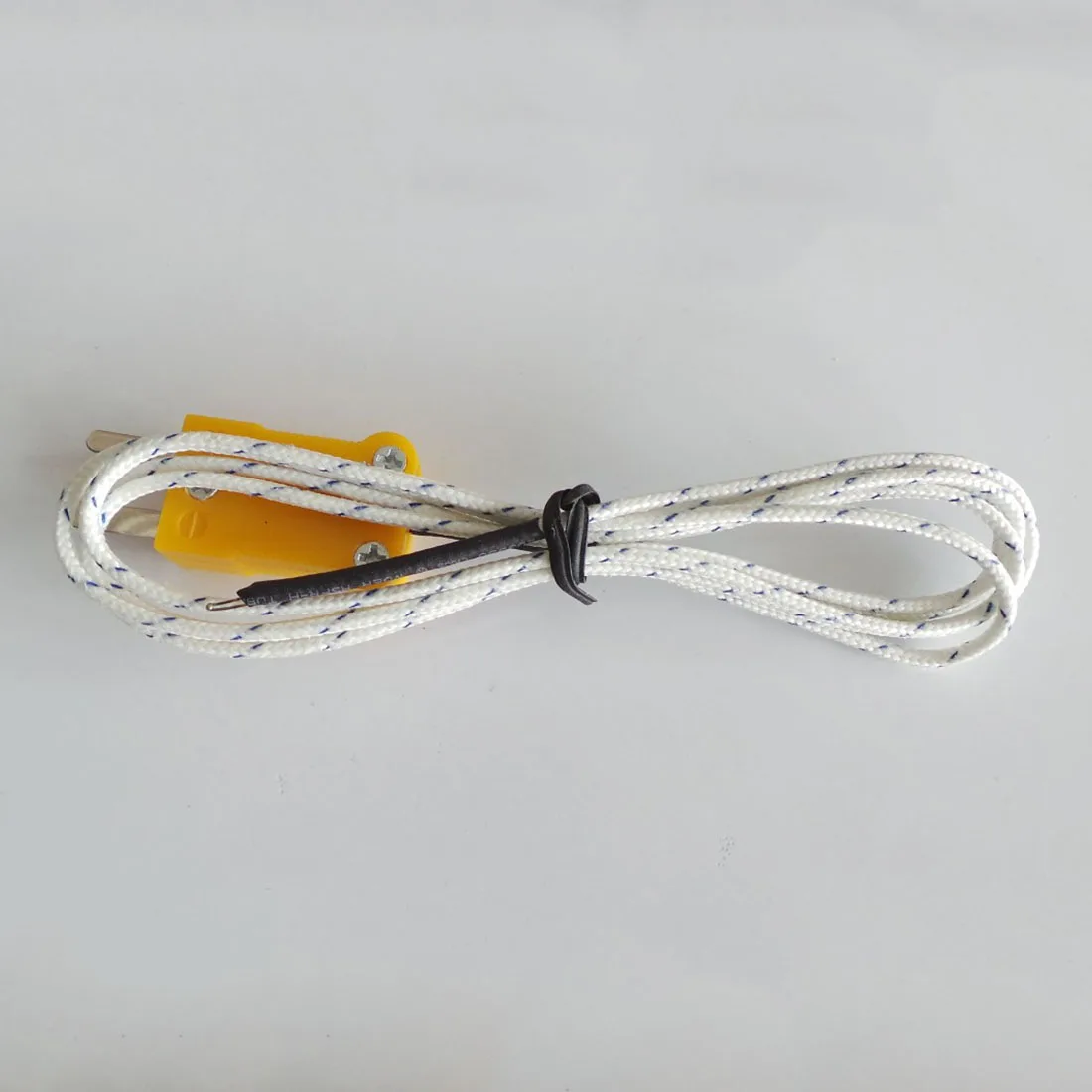 Датчик температуры кабель типа K 92 см белый|thermocouple temperature|temperature measurementmeasuring probe |