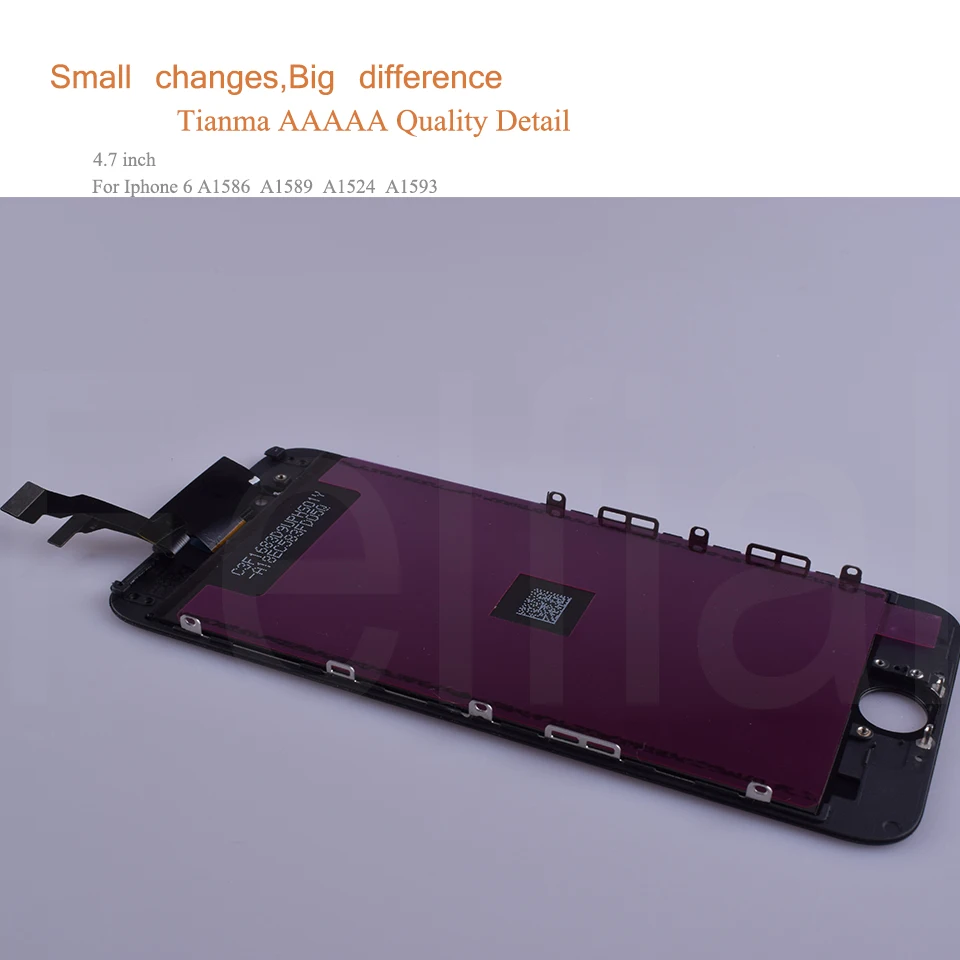 Жк дисплей AAAAA для iphone 6 полный сенсорный экран дигитайзер замена в сборе LCD A1549 A1586