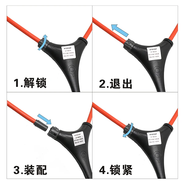 ETCR100F гибкий датчик тока катушки|shipping fuel|sensor rfsensor slr |