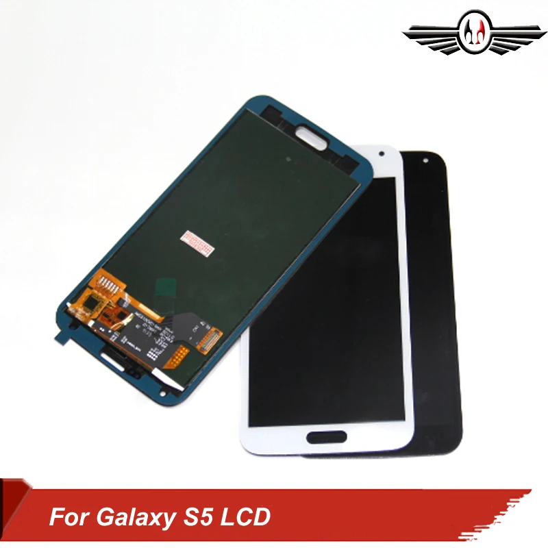 S5 G900 LCD Замена для Samsung GALAXY G900F ЖК дисплей сенсорный экран дигитайзер