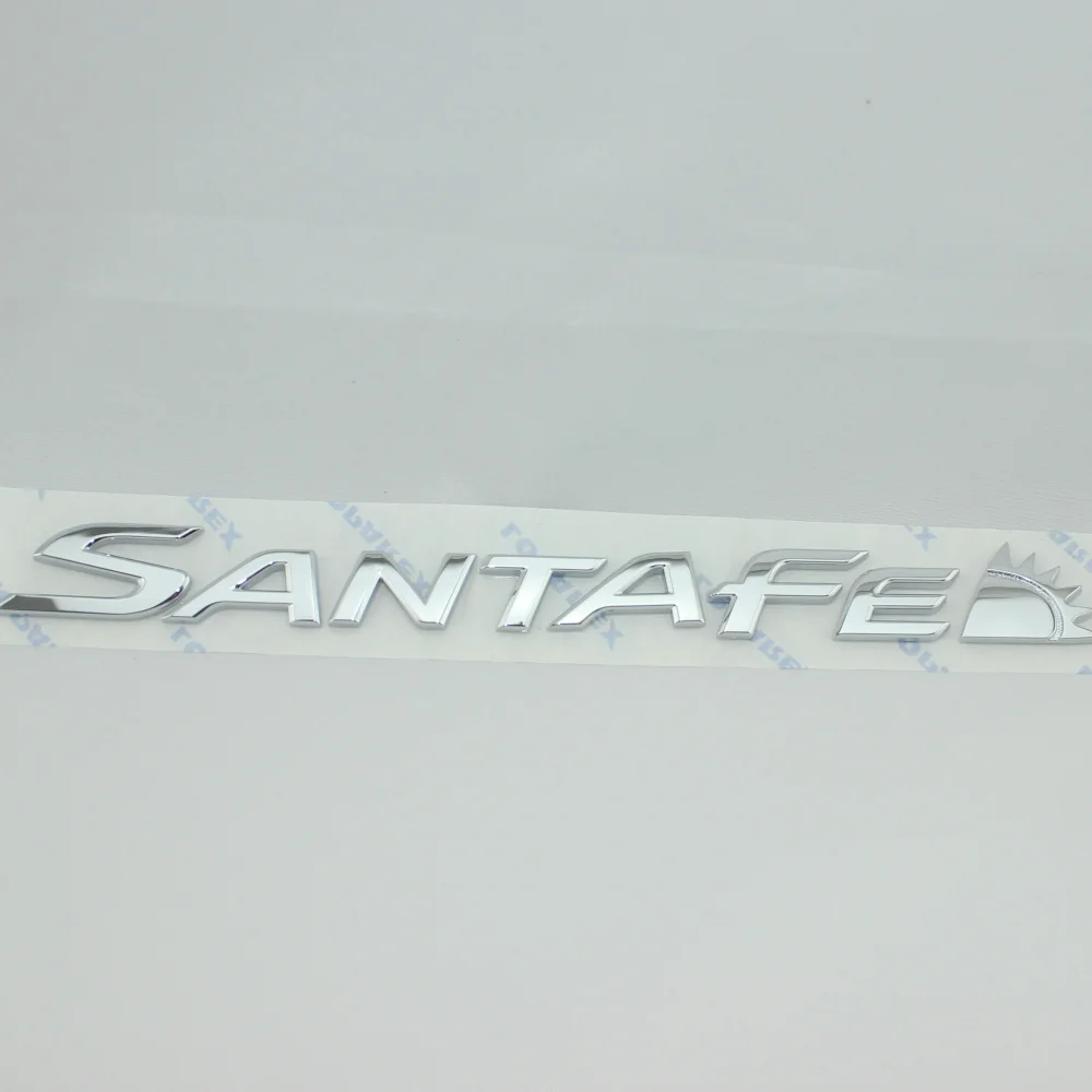 Эмблема логотипа SANTAFE TGDI 4WD для hyundai santafe DM все новые эмблемы SANTAFE DM 863102W000 SANTA FE TGDI 4WD