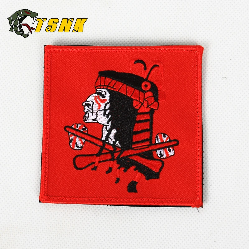 Нашивка TSNK с вышивкой для энтузиастов военной команды армейский Тактический