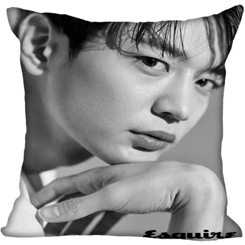 Новинка наволочки KPOP Choi Minho с принтом квадратная шелковая наволочка домашние