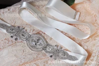 rhinestones bridal sash wedding dress sash belt crystal waist belt with beaded pearl more colors ribbon