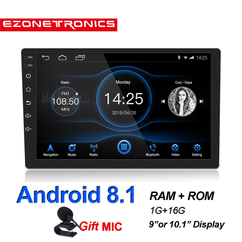 Новинка 2019 Android 8 1 GPS навигация автомобильное радио стерео 9 или 10 дюймов 2.5D