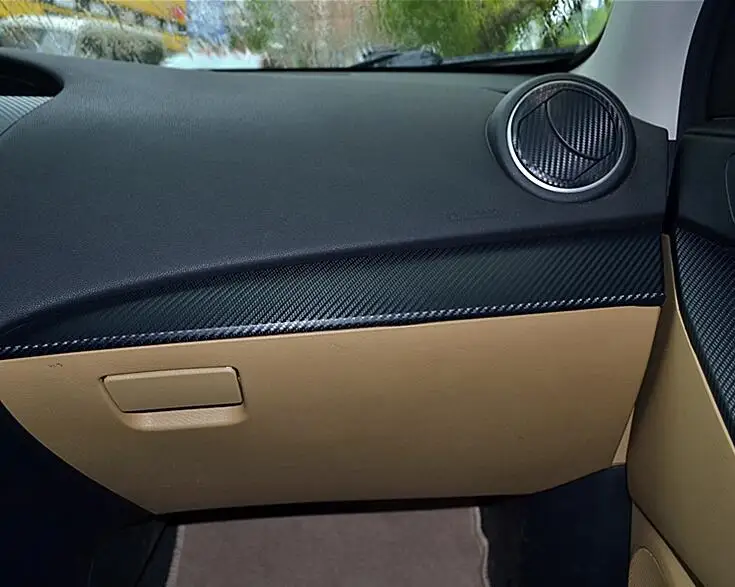 Специальные наклейки ZWET для автомобиля star из углеродного волокна для Mazda 3 цвета черный/серебристый для Mazda 3 2006~ 2012