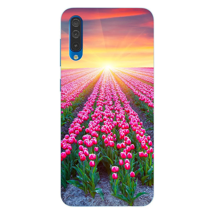 Tpu Case for Samsung Galaxy A50 6.4" Soft Silicone on Coque For A 50 505 A505F Back Cover Bumper |