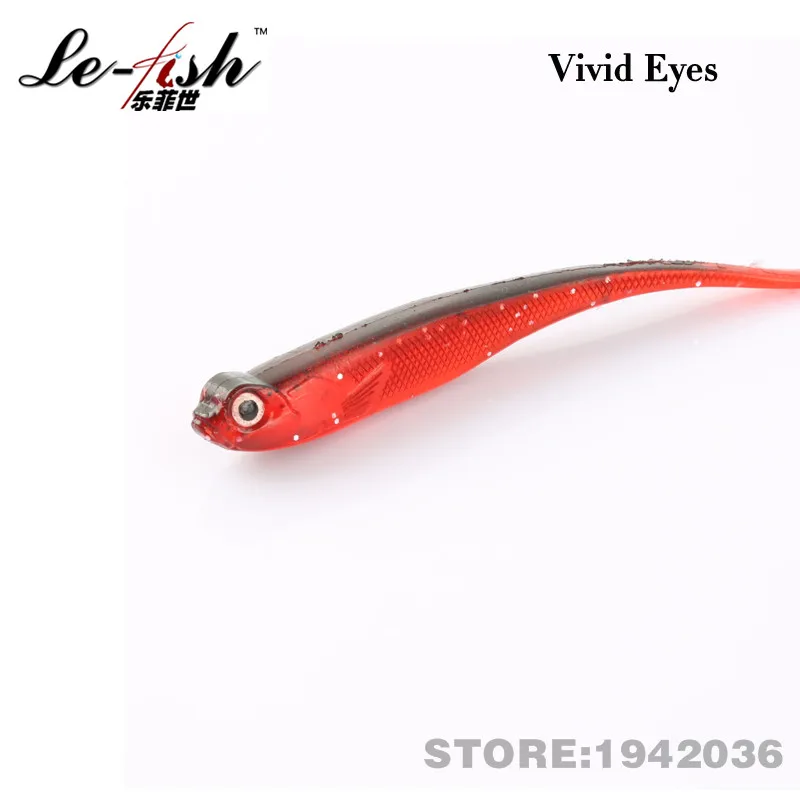 6 шт. Горячей Продажи Мягкий Прикорм рыболовства 130 мм 7 г Поддельные