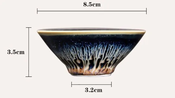 A Новинка, 1 шт., чайный набор Jingdezhen, Небесные глаза, красная глазурь, китайский фарфоровый традиционный, мягкий чайный набор, чайный набор, чаша, посуда для напитков - Цвет: A