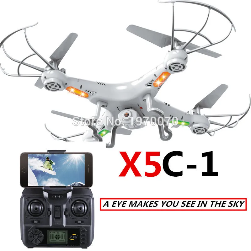 X5C 1 2 4G RC вертолет Квадрокоптер Дрон с/без камеры или Wifi камера Безголовый режим