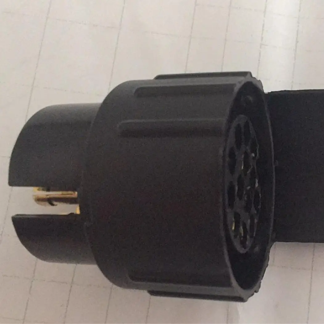 Автомобильный прицеп Грузовик 7 Pin to 13 Plug черный адаптер конвертер буксировочный