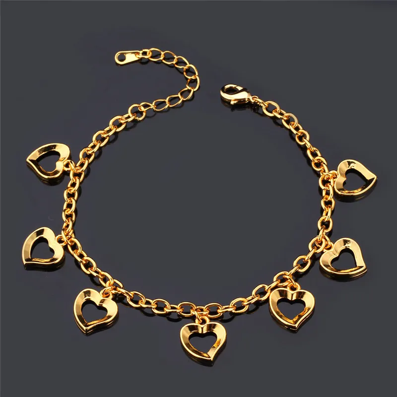 Женский браслет-цепочка под золото и серебро | Украшения аксессуары