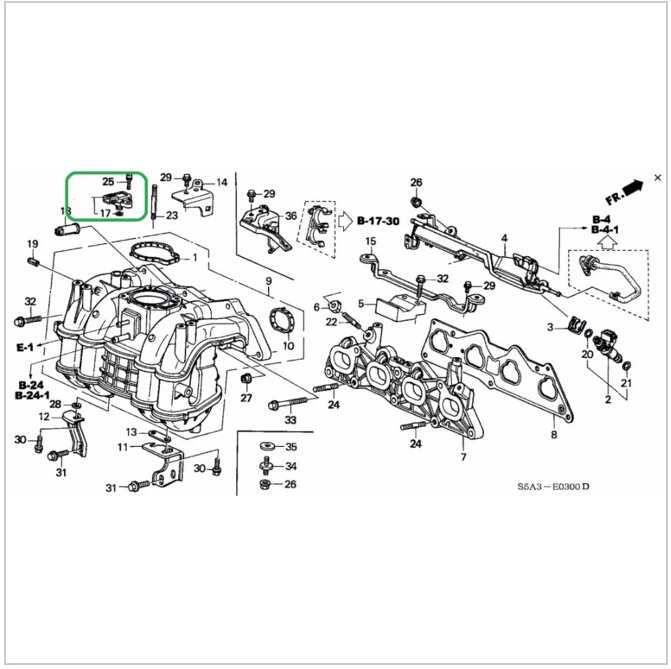 Фирменная Новинка map Сенсор в сборе для Acura RSX 2.0l MDX 3.5l TSX 2.4l TL 3.2l 37830-pgk-a01 37830pgka01