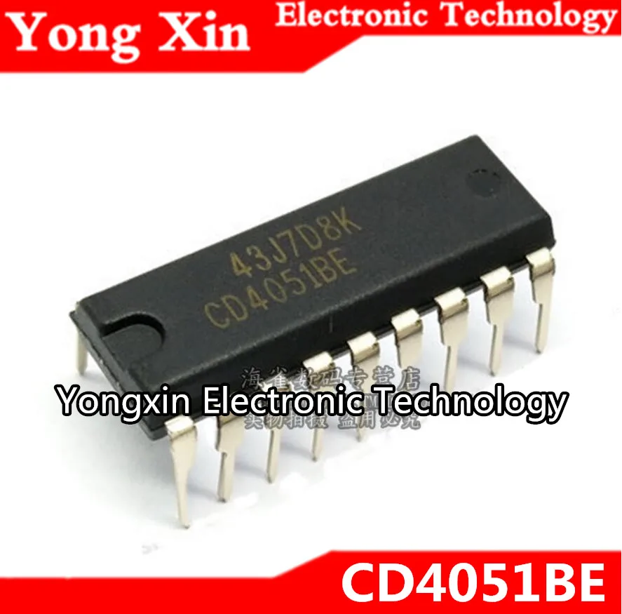 100 шт. CD4051BE DIP16 CD4051 DIP | Обустройство дома
