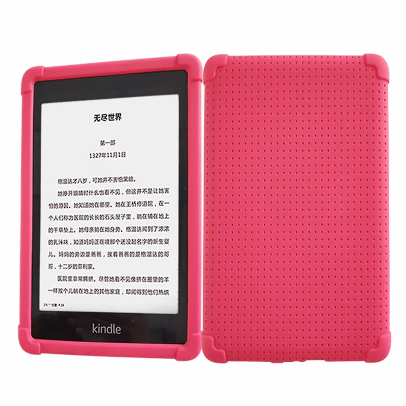 Мягкий силиконовый чехол противоударный резиновый для Amazon Kindle Paperwhite 2018 4 10 го
