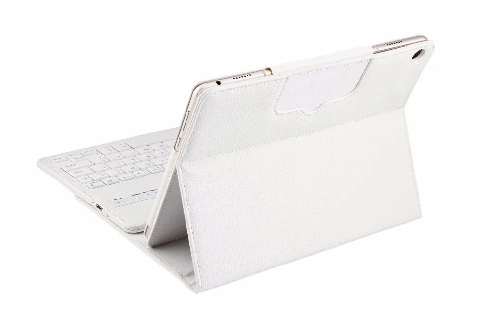 Detachable ABS Bluetooth Keyboard PU Leather Case Cover For Huawei MediaPad M3 Lite 10 BAH-W09 BAH-AL00 10.1 inch Tablet | Компьютеры и