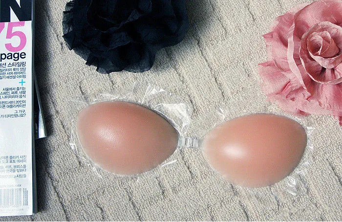 Wholesale New Arrival Lady's Sexy Sticky Silicone Push Up Girl Self Adhesive Strapless Bandage Bra
