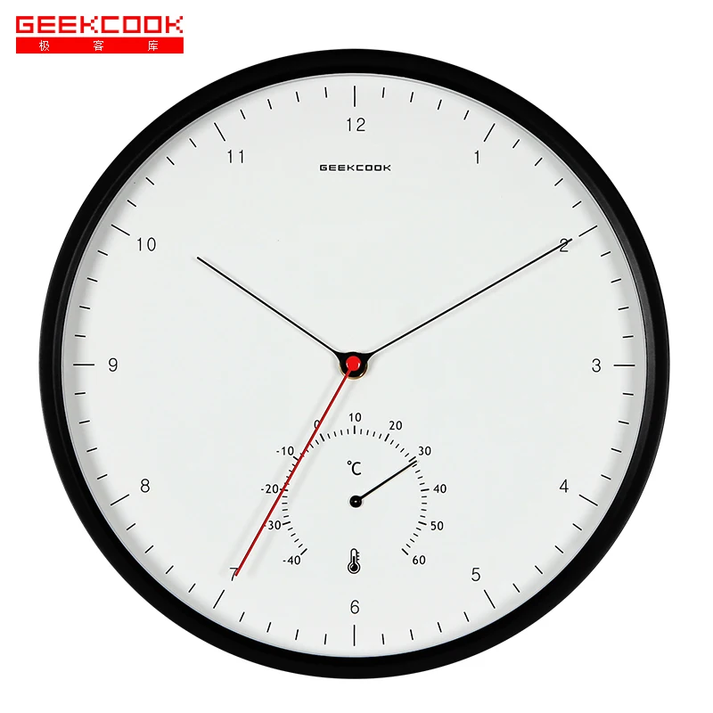 Новые креативные металлические дизайнерские настенные часы простые весы