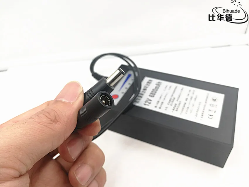 

12V 6800mah lithium battery Rechargeable DC battery polymer batteria For monitor motor LED light outdoor spare Battery