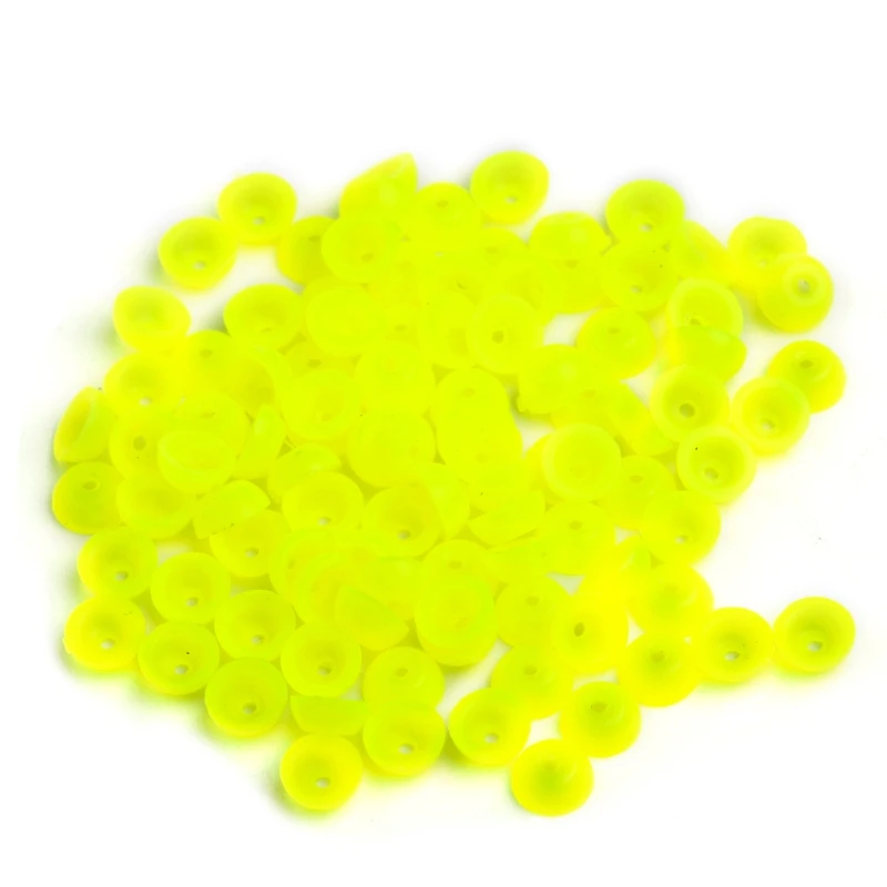 100 шт рыболовные снасти в виде бобов полукруглые стопор для поплавка мяч