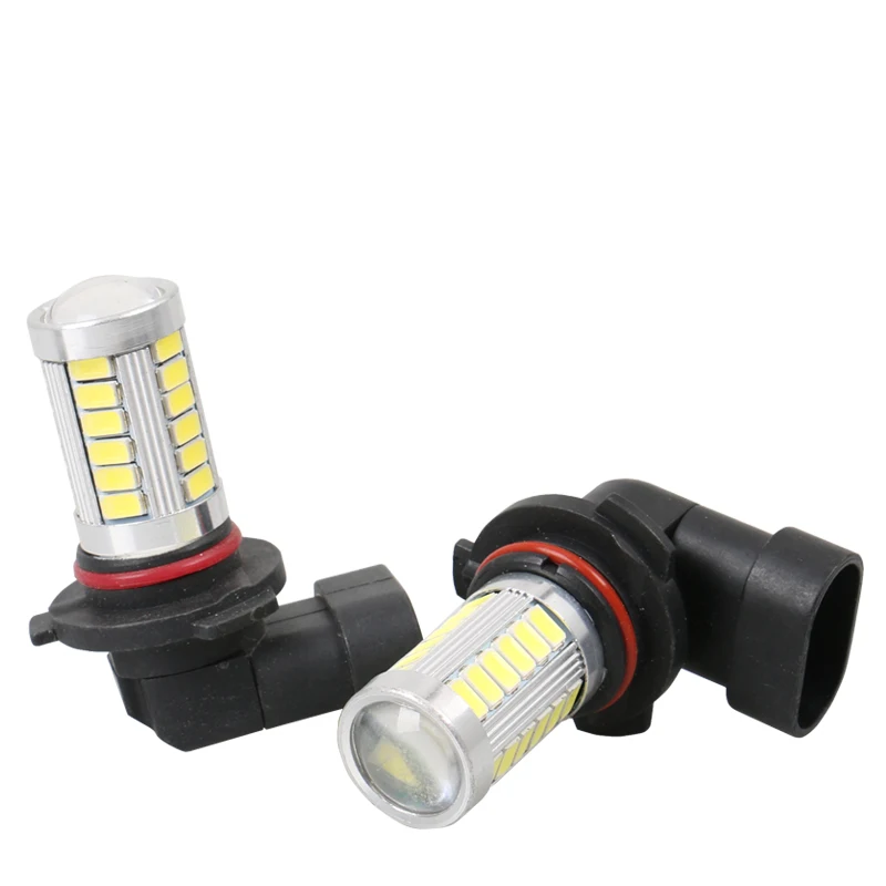 2xcar 9006 HB4 LED 9005 HB3 H4 H7 H11 H8 5630 33SMD светодиодная противотуманная фара лампа для