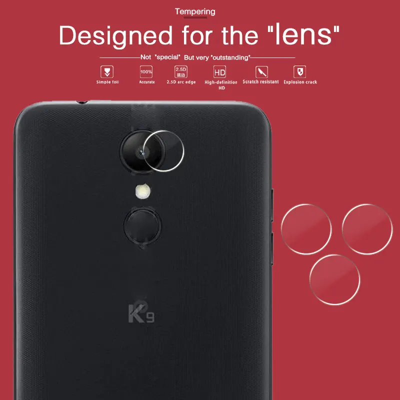 Защитная пленка для задней камеры из закаленного стекла LG K9 LM-X210NMW 5 in Back |