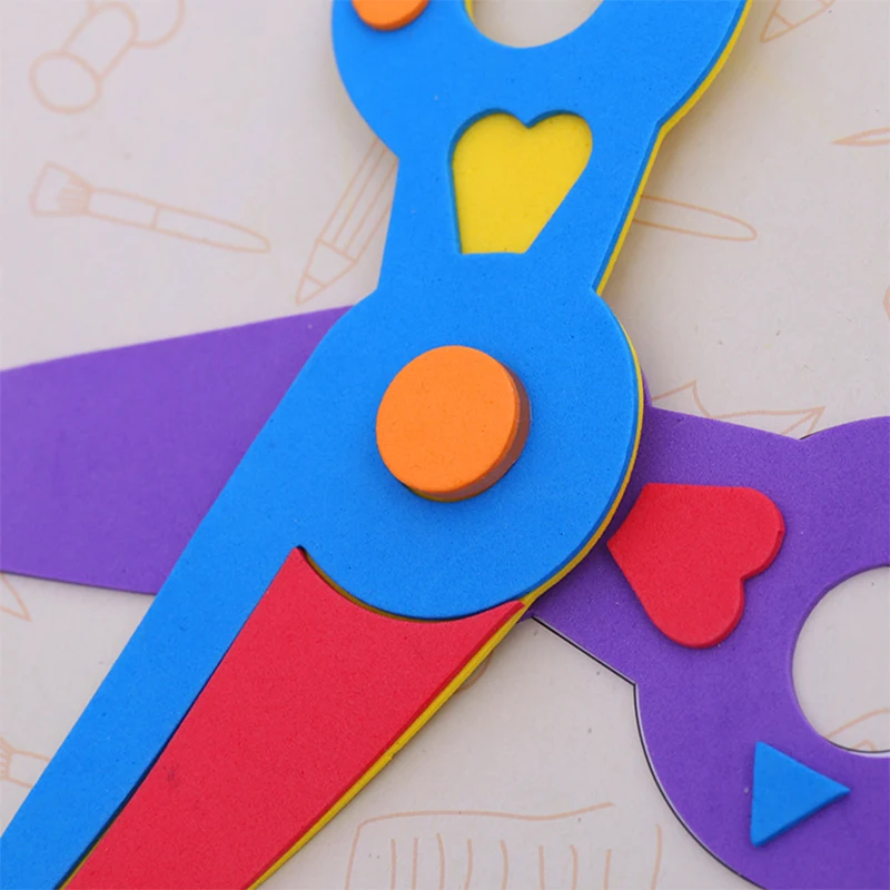 Подвижные DIY мультфильм 3D стикеры с пеной эва 20 дизайнов головоломки серии